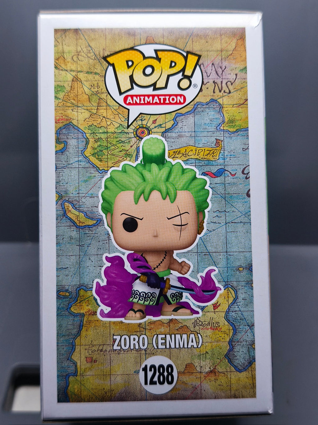 Funko Pop! ONE PIECE POP Animation N° 1288 Zoro avec Enma (GW) (F32)