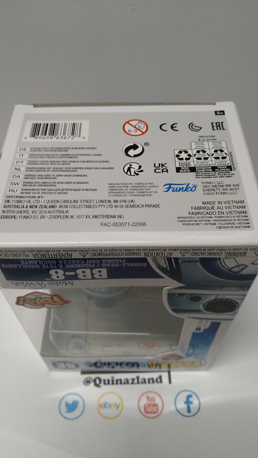 Funko Pop! MAKE A WISH BB-8 'MT' SE (F35)
