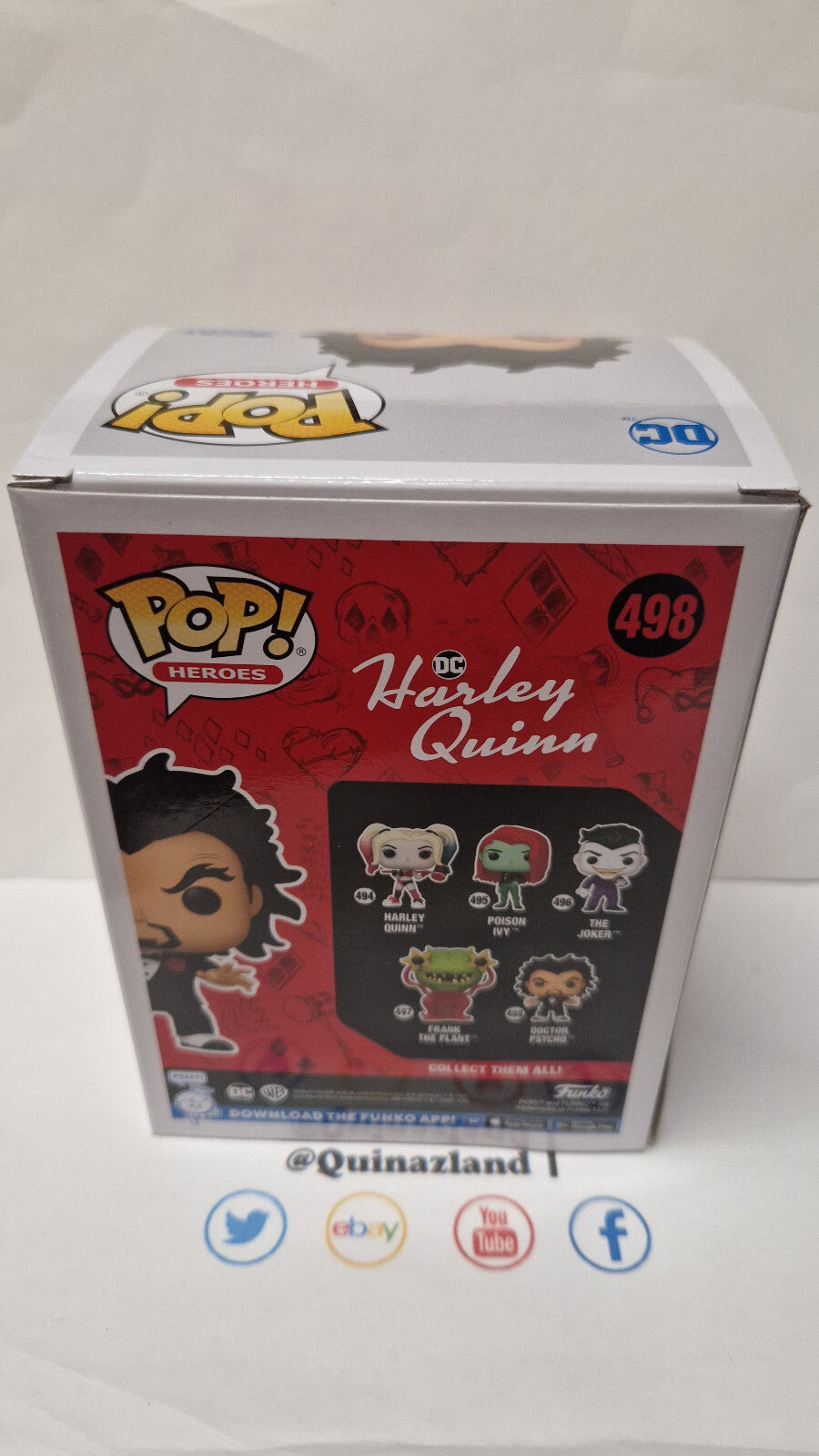 Funko Pop! HARLEY QUINN ANIMATED SERIES POP Heroes N° 498 Doctor Psycho (F3)
