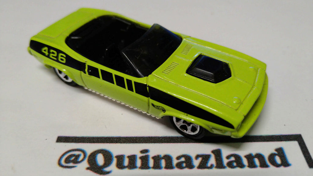 Hot Wheels 1970 Plymouth barracuda 1997-523 (A01)