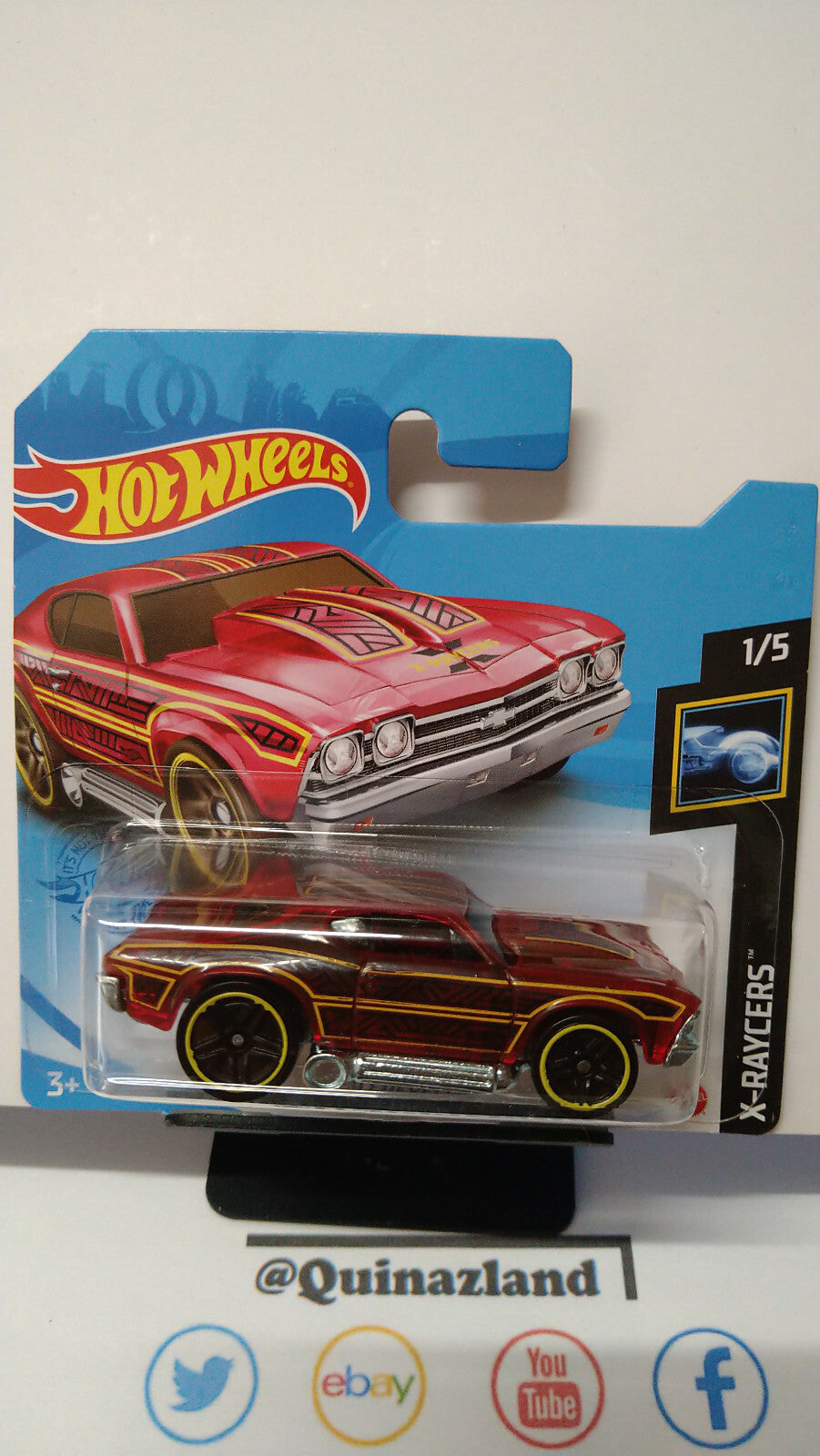 Hot Wheels 69 chevelle   2021-077  (NP30)