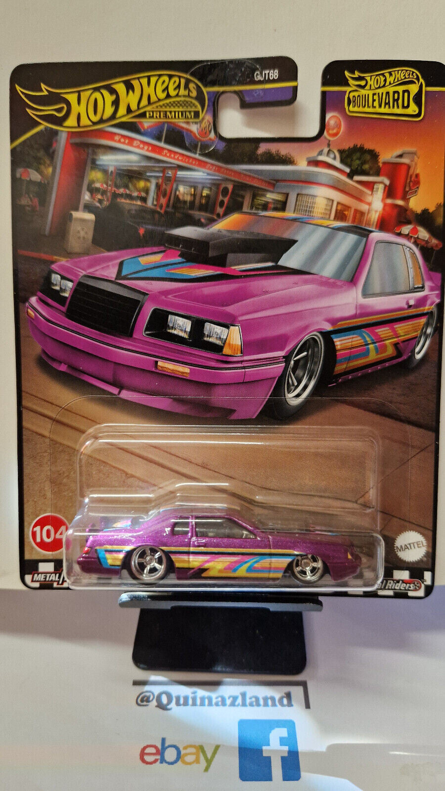 Hot Wheels Boulevard ’86 FORD THUNDERBIRD PRO STOCK (NG12)