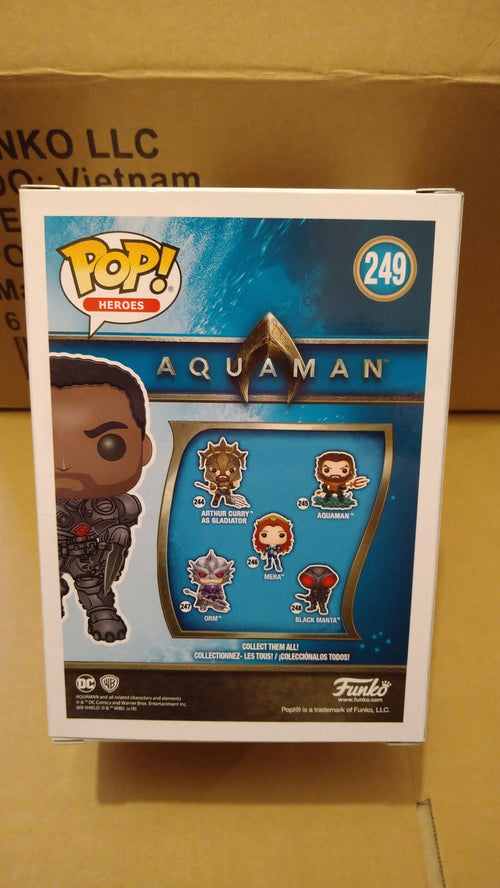Funko Pop! AQUAMAN 249 Black Manta   (F45)