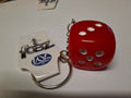 Fobz Porte clé dé rouge 2,5 cm  (CB)