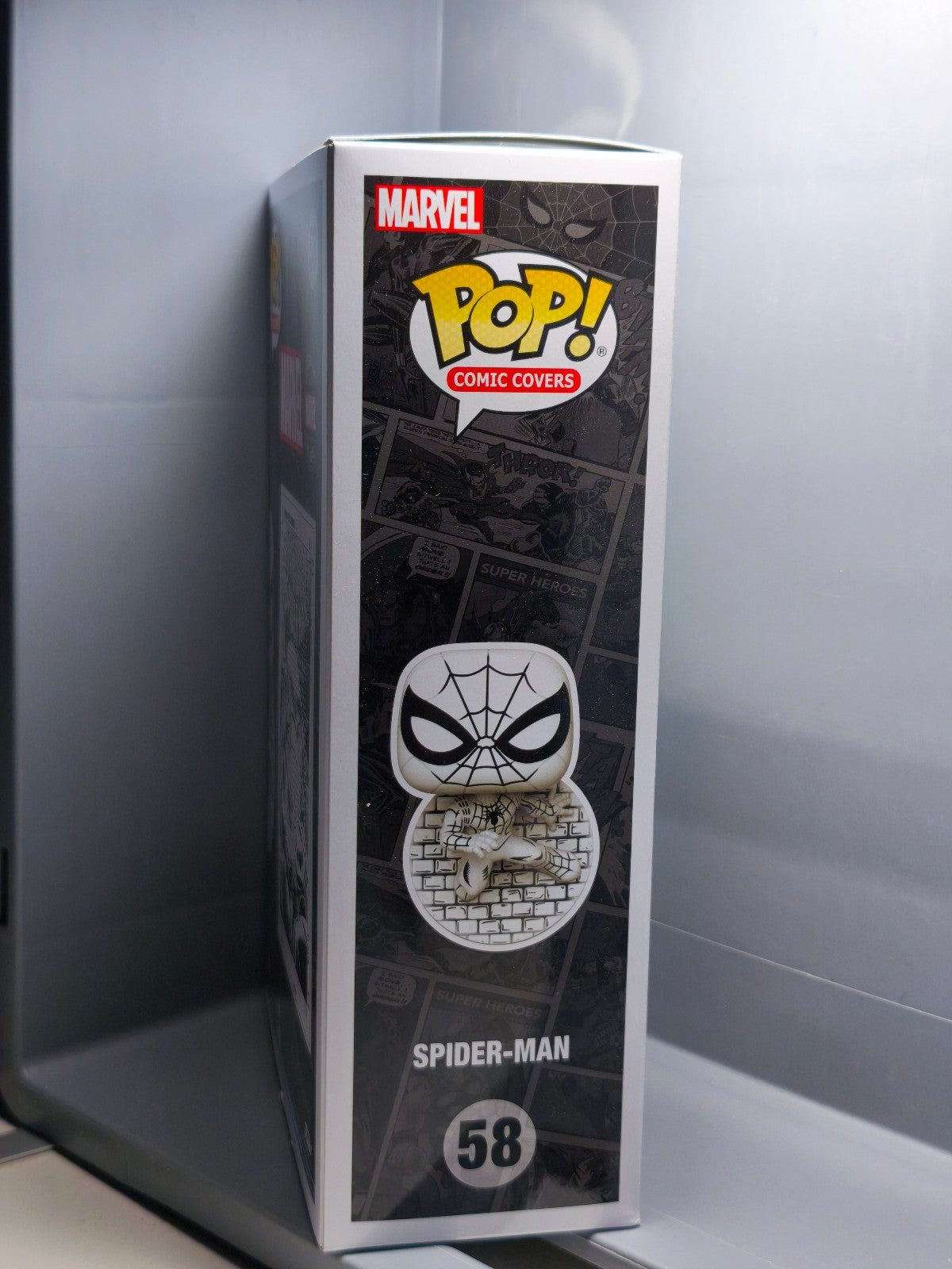 Funko Pop!  Marvel 85TH Pop Comic Cover N° 58 Spider-Man (Cart)