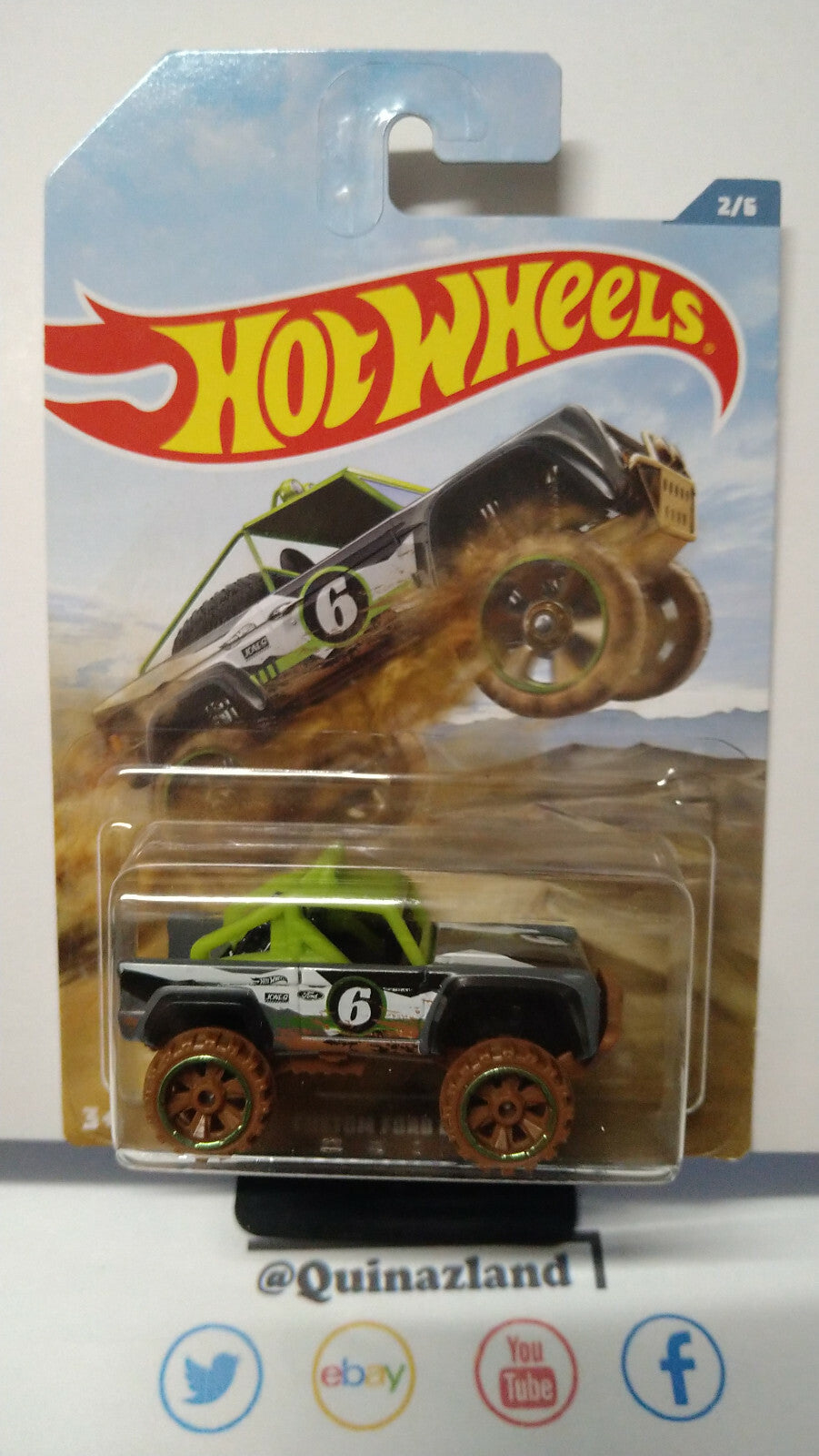 Hot Wheels Off Road Trucks Custom Ford Bronco (NP05)