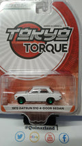 Greenlight Tokyo torque  1972 Datsun 510 4 Door sedan Chase (NG46)