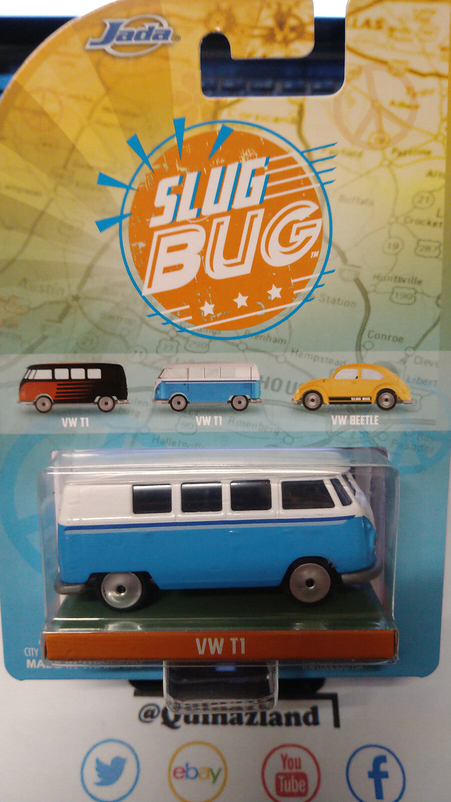 Jada Toys Majorette Punch Buggy  Volkswagen T1 (NP27)