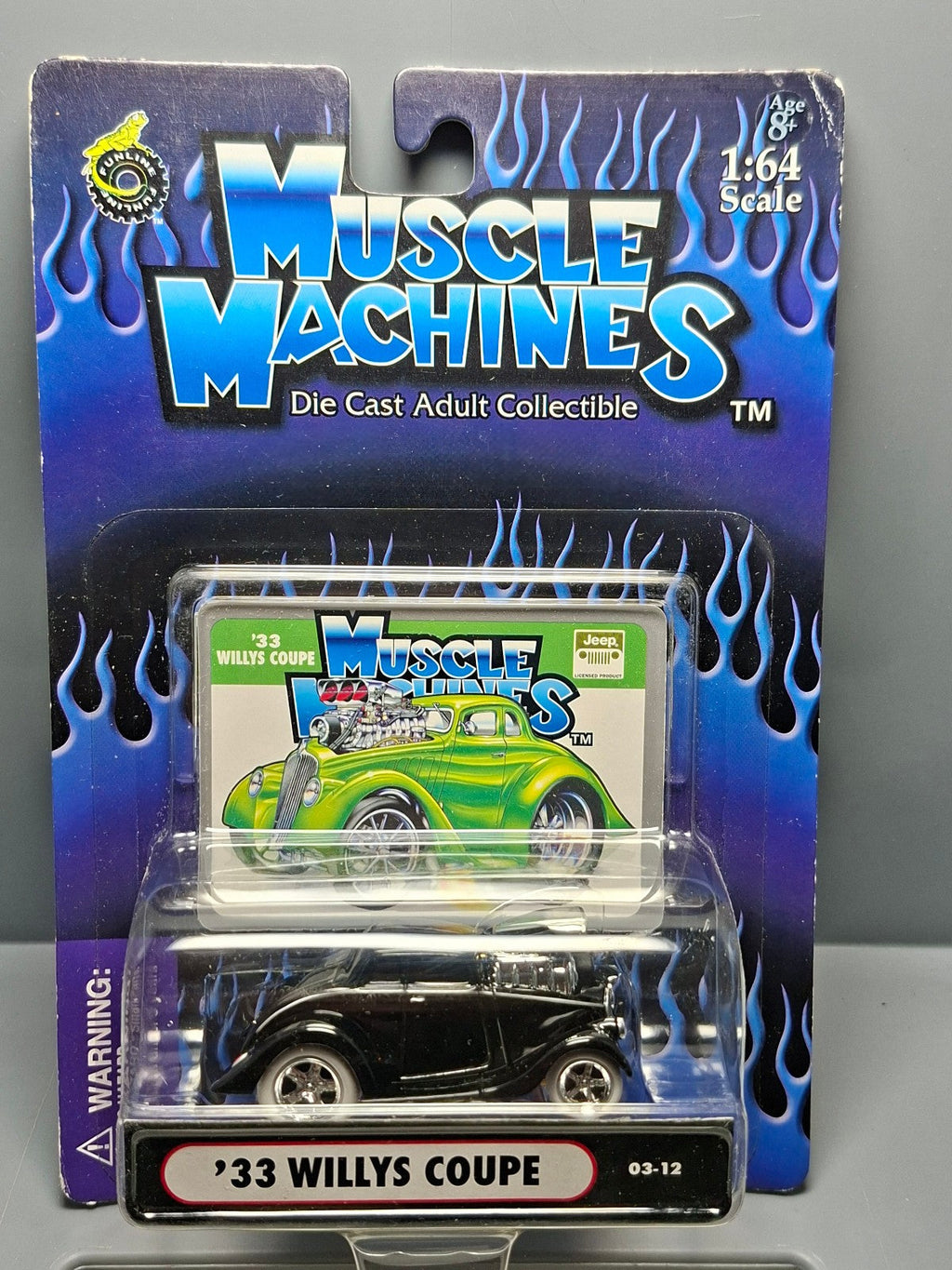 Muscle Machines 2003 Originals chase '33 willys coupe   (NG09)
