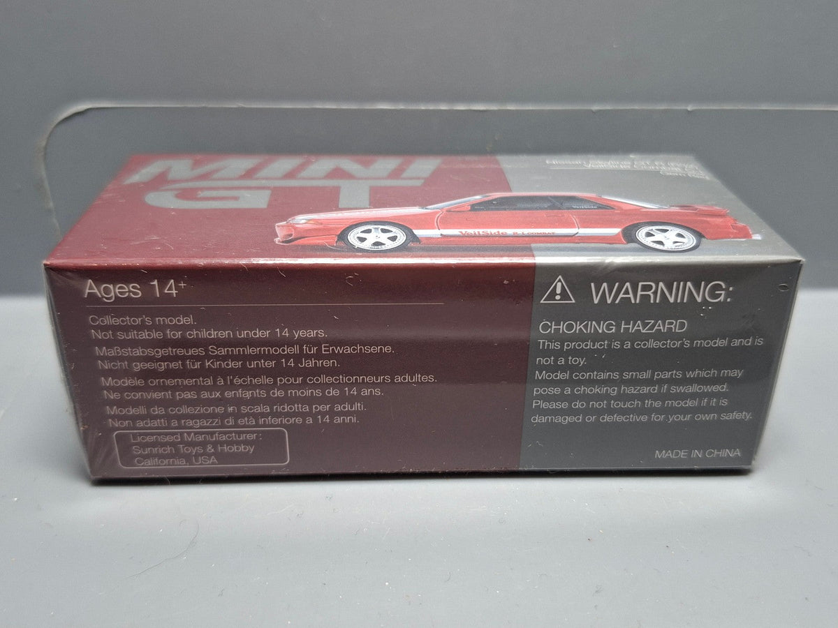 Mini GT Nissan Skyline GT-R (R32) VeilSide Combat C-I Gem Red N°987 (CP05)