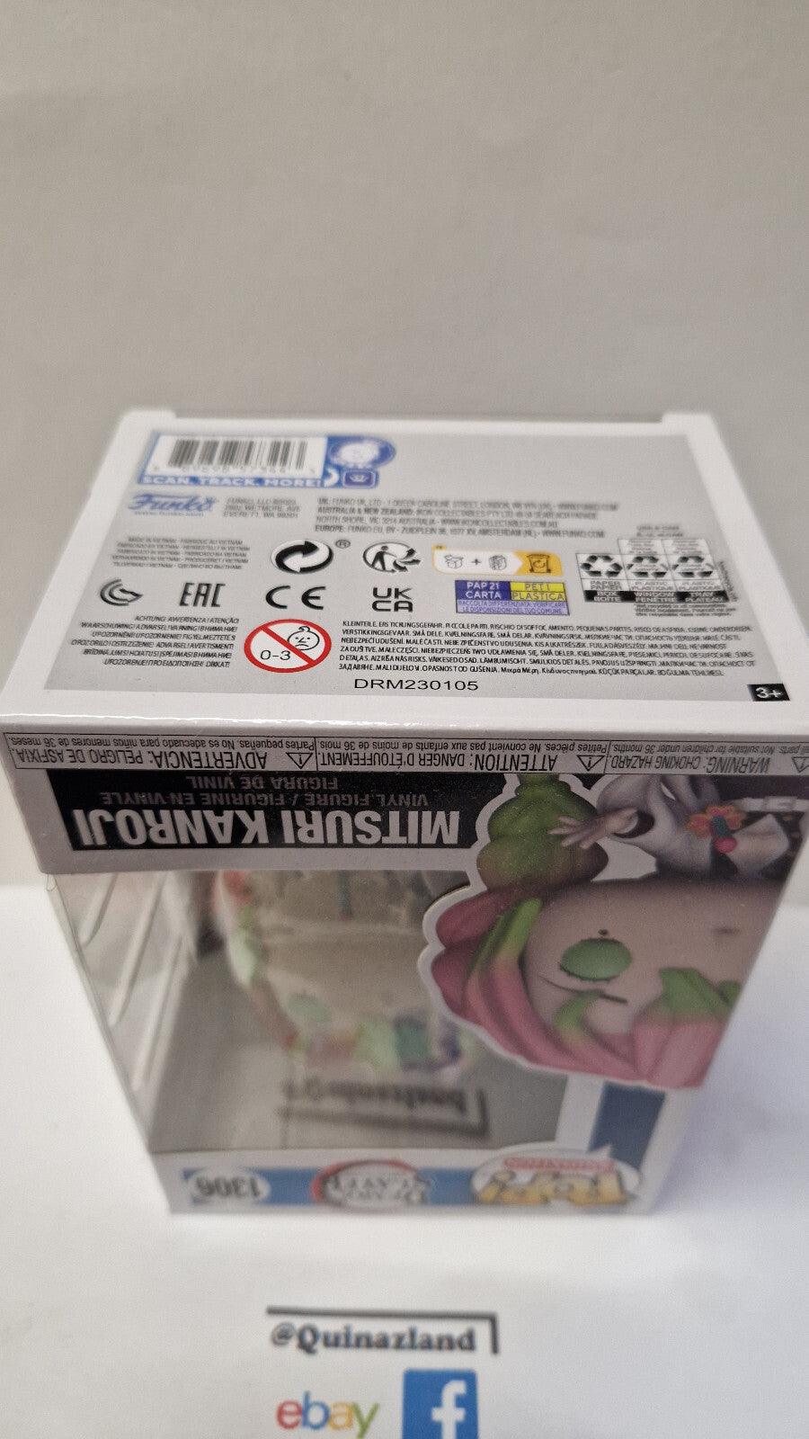 Funko Pop!  DEMON SLAYER  POP Animation N° 1306 Mitsuri Kanroji  (F50)