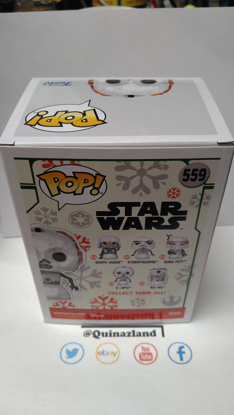 Funko Pop! STAR WARS HOLIDAY  N° 559 C-3PO (F39)