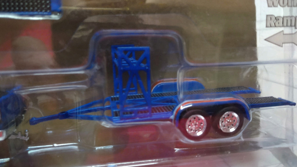 Greenlight Hitch & Tow 2020 Ram 2500 Laramie with Tandem Car Trailer (CT03)