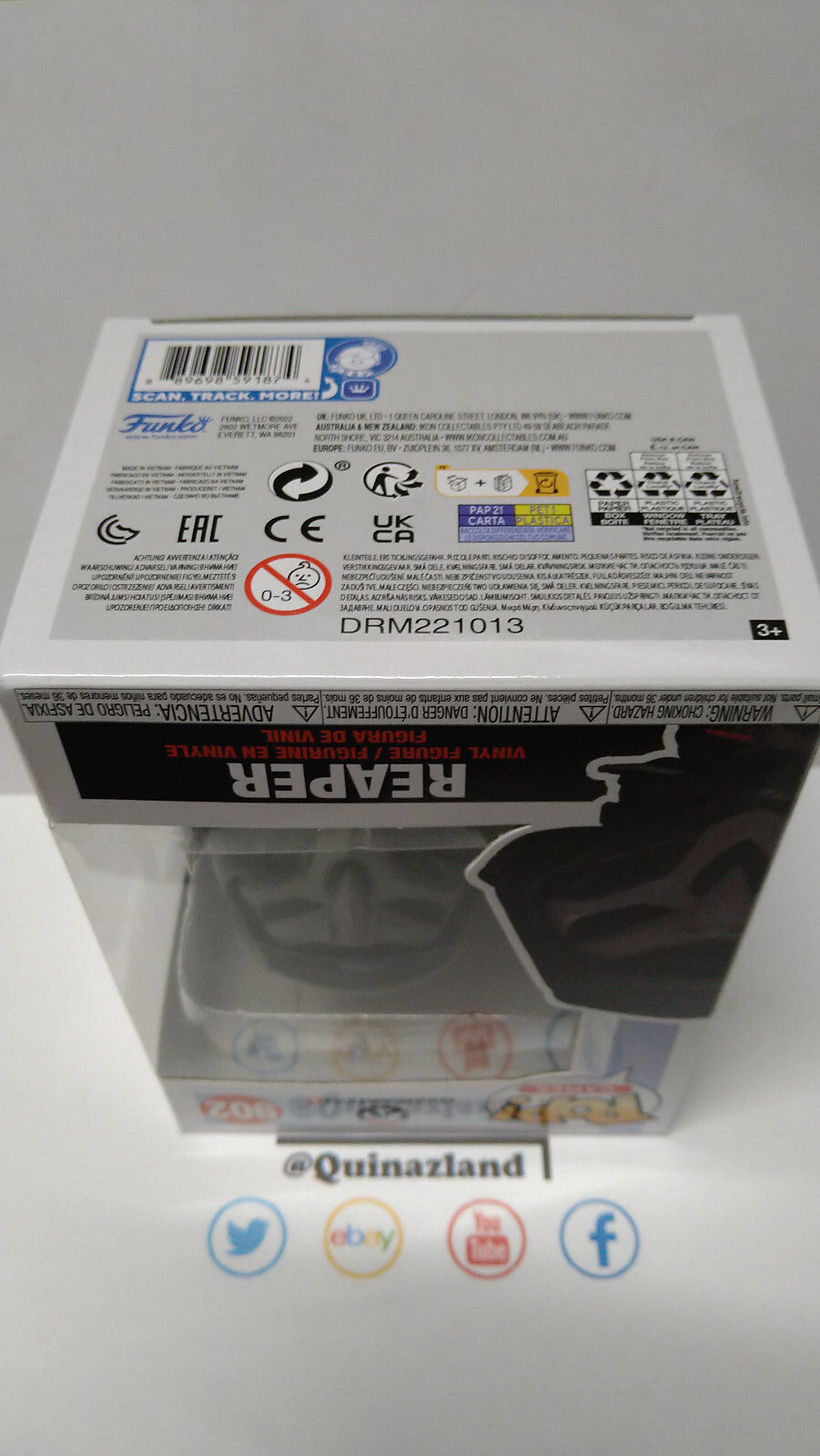 Funko Pop!  OVERWATCH 2 Games N° 902 Reaper (FU45)