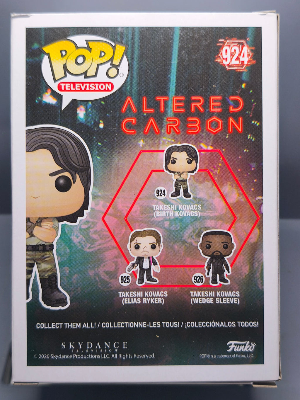 Funko Pop! Altered Carbon #924 Takeshi Kovacs (F2)