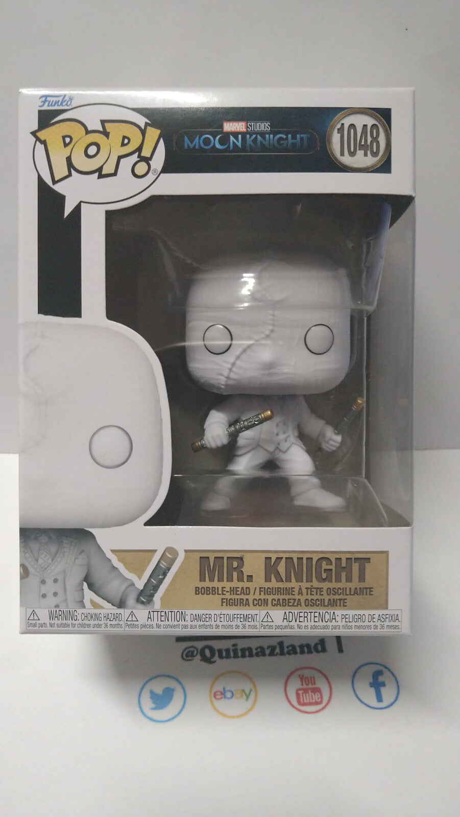 Funko Pop! MARVEL MOONKNIGHT 1048 Mr Knight (F36)