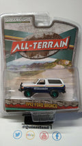 Greenlight Collectibles All-Terrain 1992 Ford Bronco Chase Green Wheels (NG75)