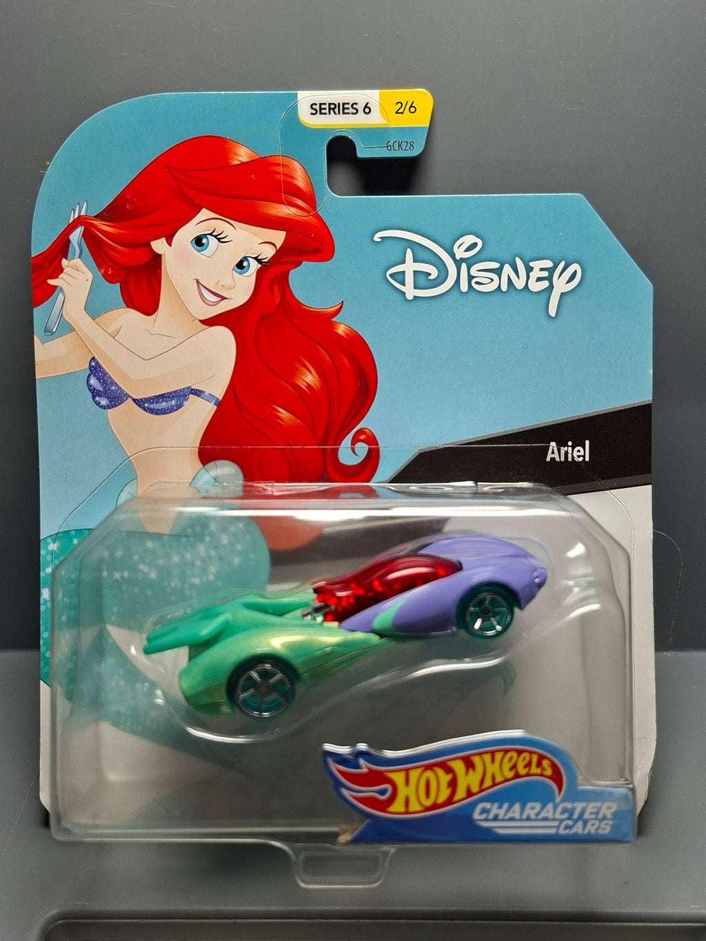 Hot Wheels Character cars Disney  Ariel   (NG07)