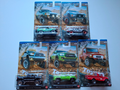Hot Wheels Set  2025 Toyota Lot de 5 (CP16)