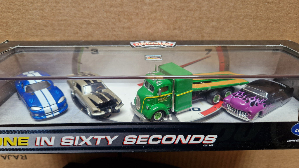 Hot wheels 2000 gone in sixty seconds Dodge  Mustang 49 Merc truck ⚠️(CT08)