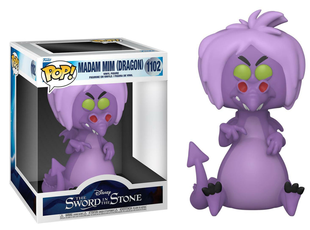 Funko Pop! 6 SWORD IN THE STONE 1102 Mim as Dragon (ET)