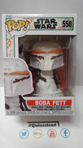 Funko Pop! STAR WARS HOLIDAY  N° 558 Boba Fett (F31)