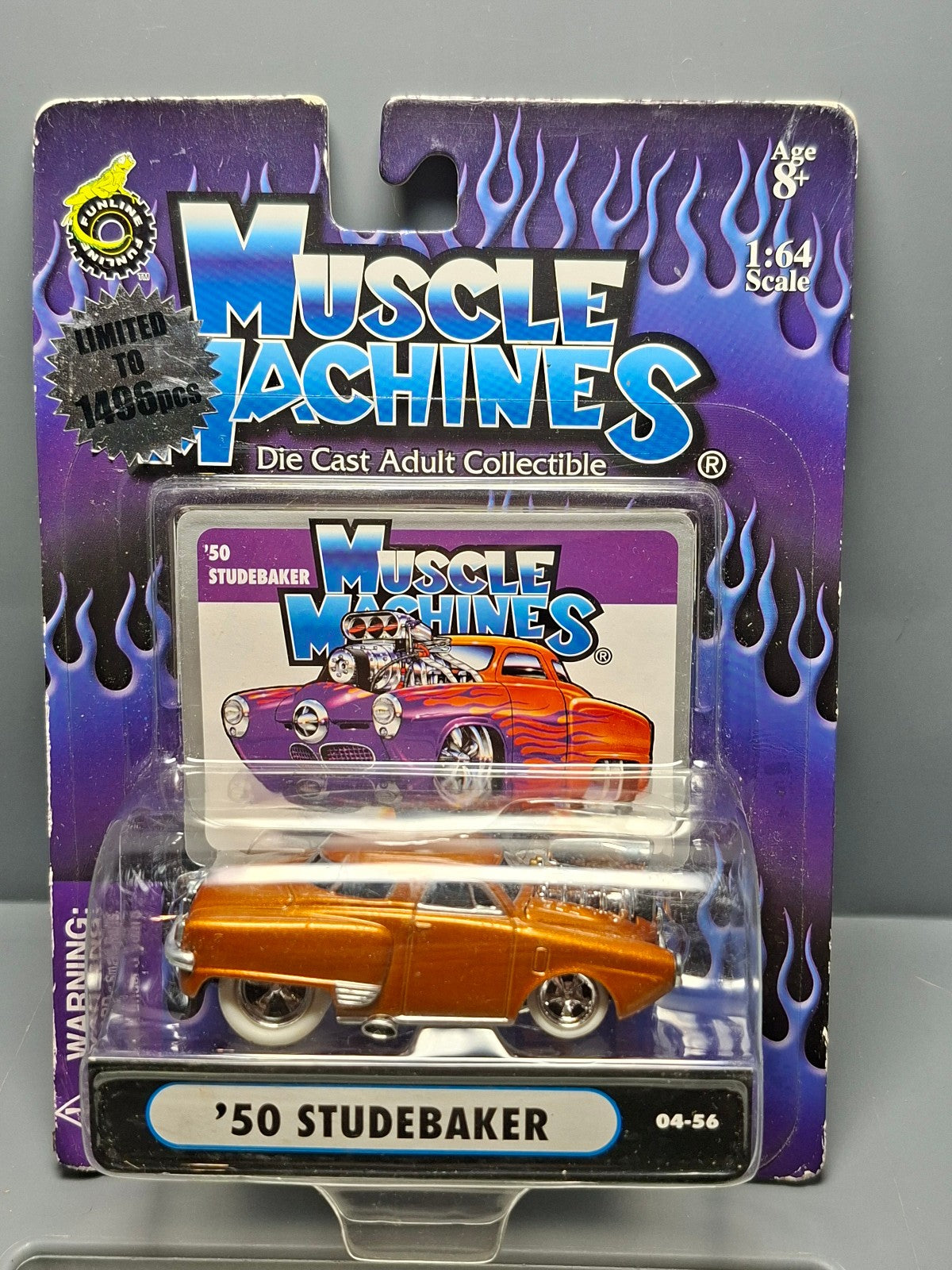 Muscle Machines 2004 Originals Chase 04-56 '50 studebaker    (NG17)