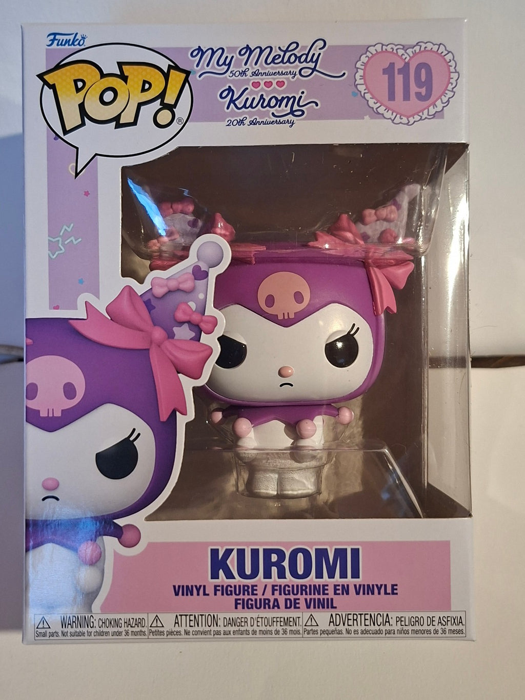 Funko Pop!  Kuromi 20eme Anniversaire POP Sanrio N° 119 Kuromi Grumpy (F53)