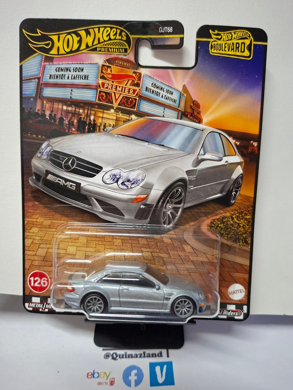 Hot Wheels Set 2025 Boulevard Mix C Toyota Mercedes Ford  Lot de 5 (NG07)