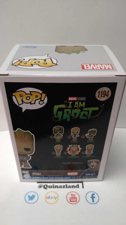 Funko Pop! I AM GROOT  N° 1194 Groot with Grunds (FU17)