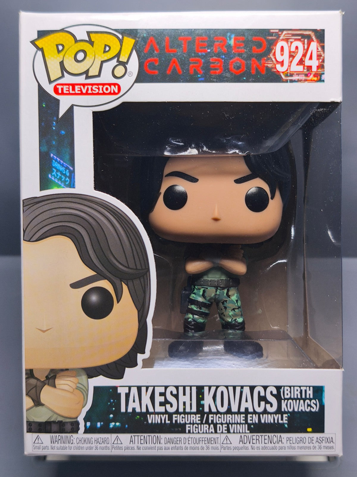 Funko Pop! Altered Carbon #924 Takeshi Kovacs (F2)