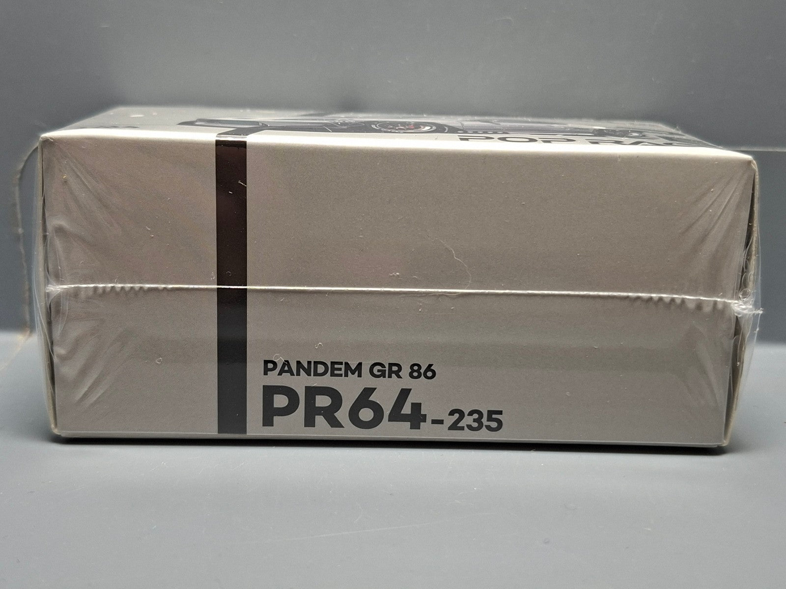 Pop Race 1/64 Toyota Pandem GR86  Silver (CP15)