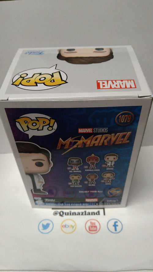 Funko Pop! Miss Marvel 1079 Bruno (F40)