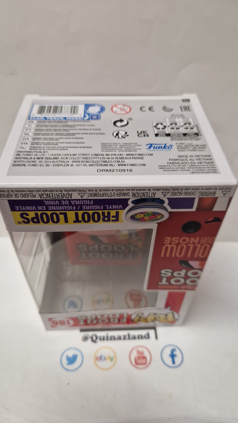Funko Pop! KELLOGGS 186 Froot Loops (F22)