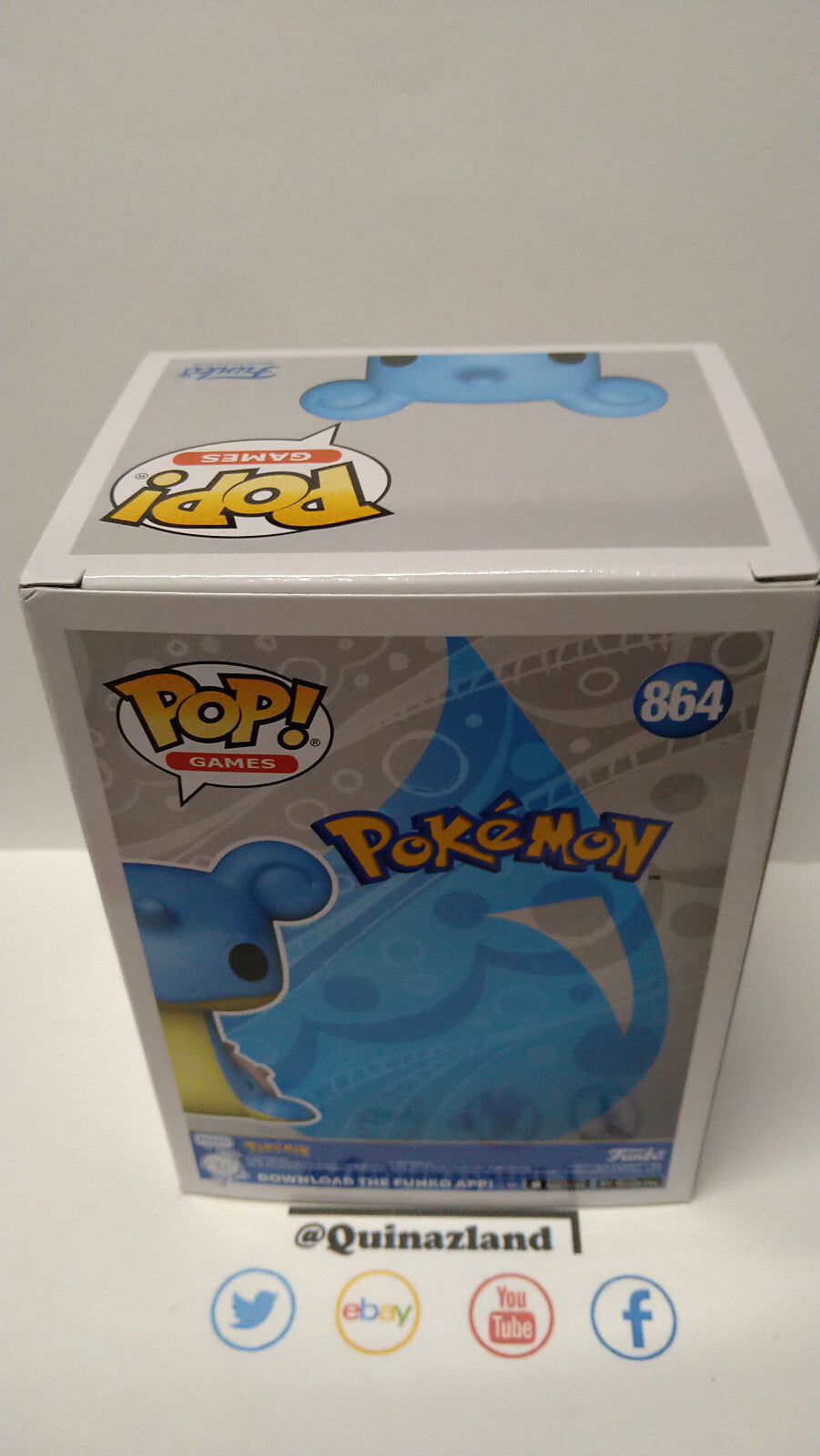 Funko Pop!  POKEMON - POP Games N°864 Lokhlass (F11)