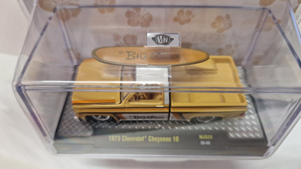 M2 Machines Da Big Kahuna 1973 Chevrolet Cheyenne 10 Exclusive Mijo (NG68)
