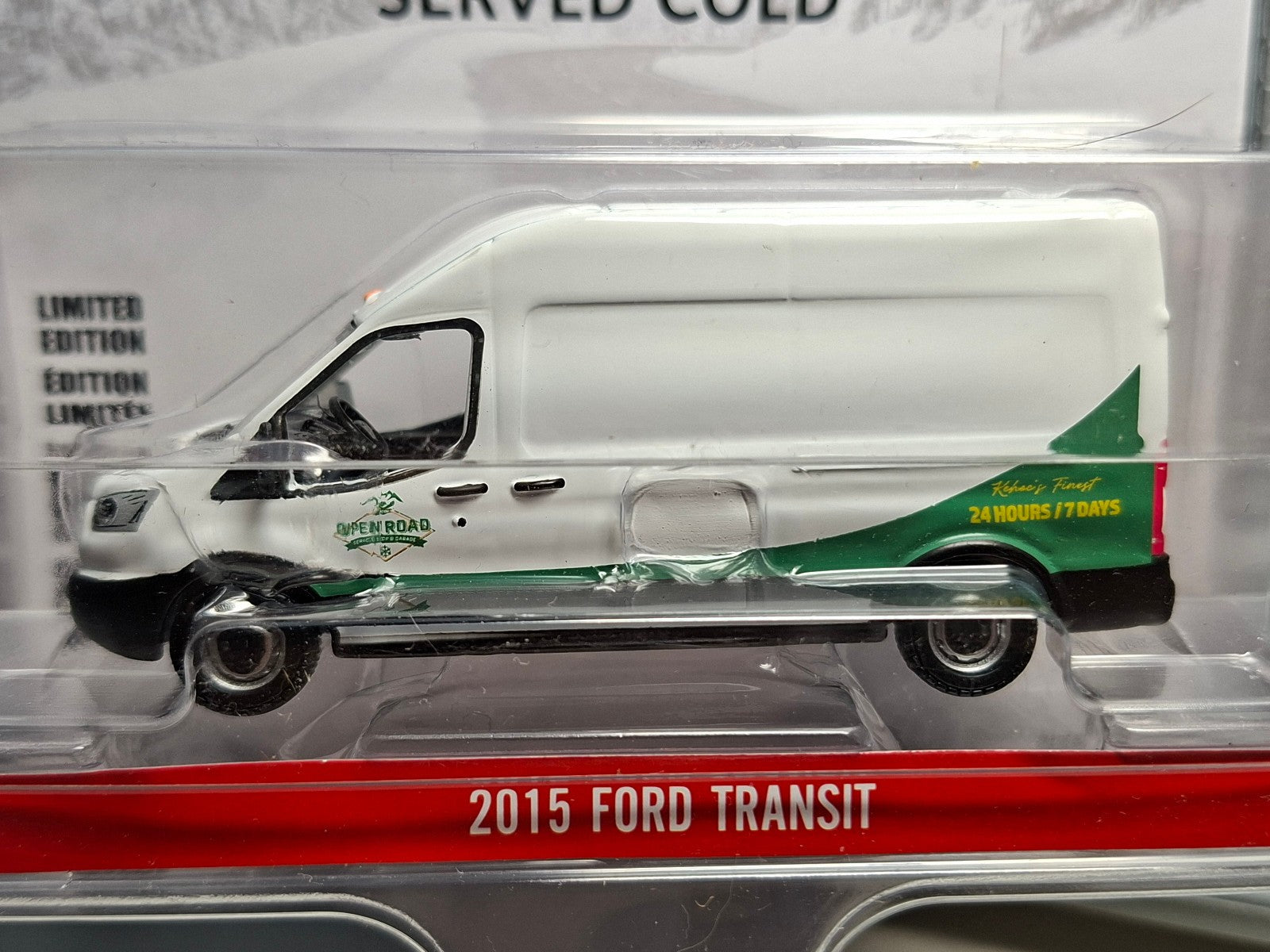 Greenlight Hollywood Series 43 2015 Ford Transit  Cold Pursuit (2019) (NG45)