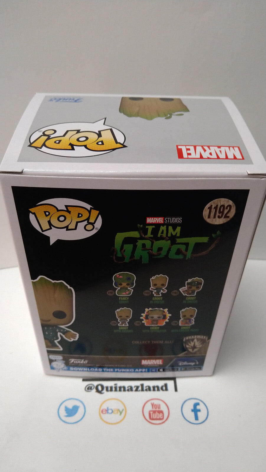 Funko Pop! I AM GROOT N° 1192 Groot PJs (Dancing) (FU20)