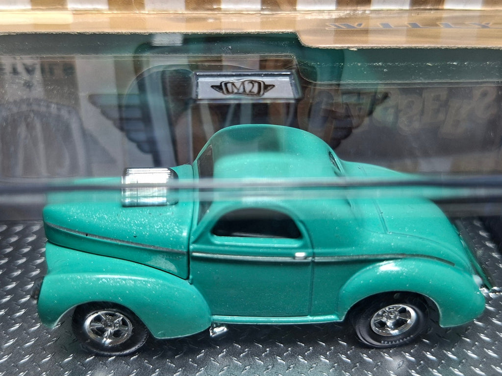 M2 Machines release 56 1941 Willys Coupe GASSER, green (NP04)