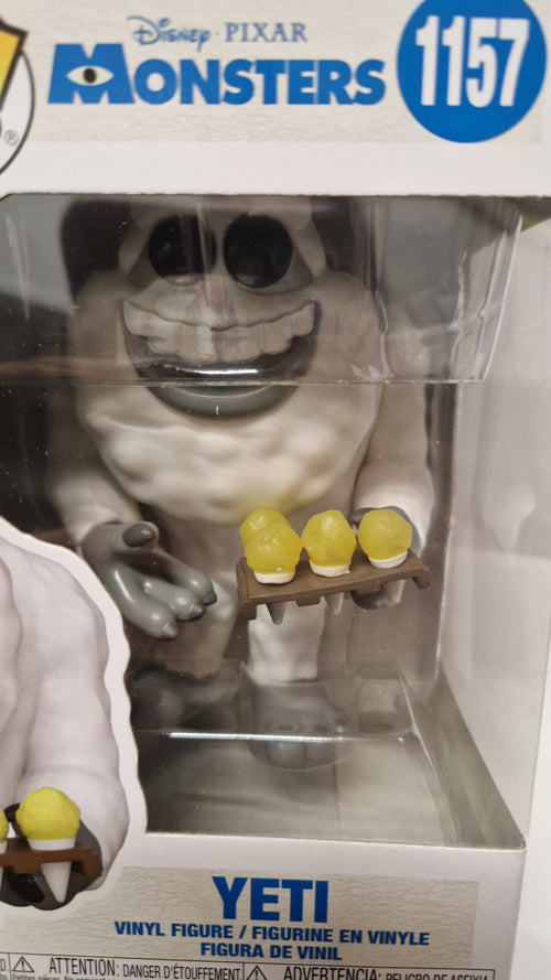 Funko Pop! MONSTERS INC 20TH 1157 Yeti (F42)