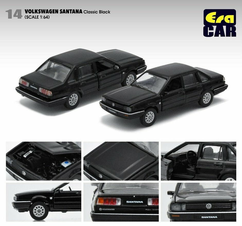 Era 1/64 Volkswagen Santana, classic black (NP10)