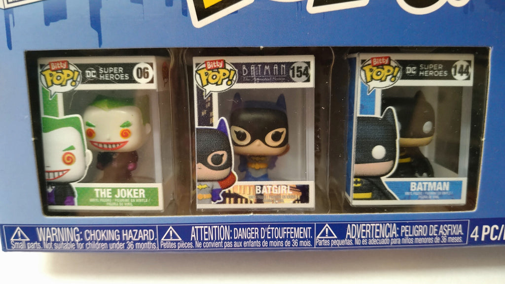 Funko Bitty Pop! 2.5cm DC  Bitty Pop  Pack Joker Batgirl Batman   (F49)