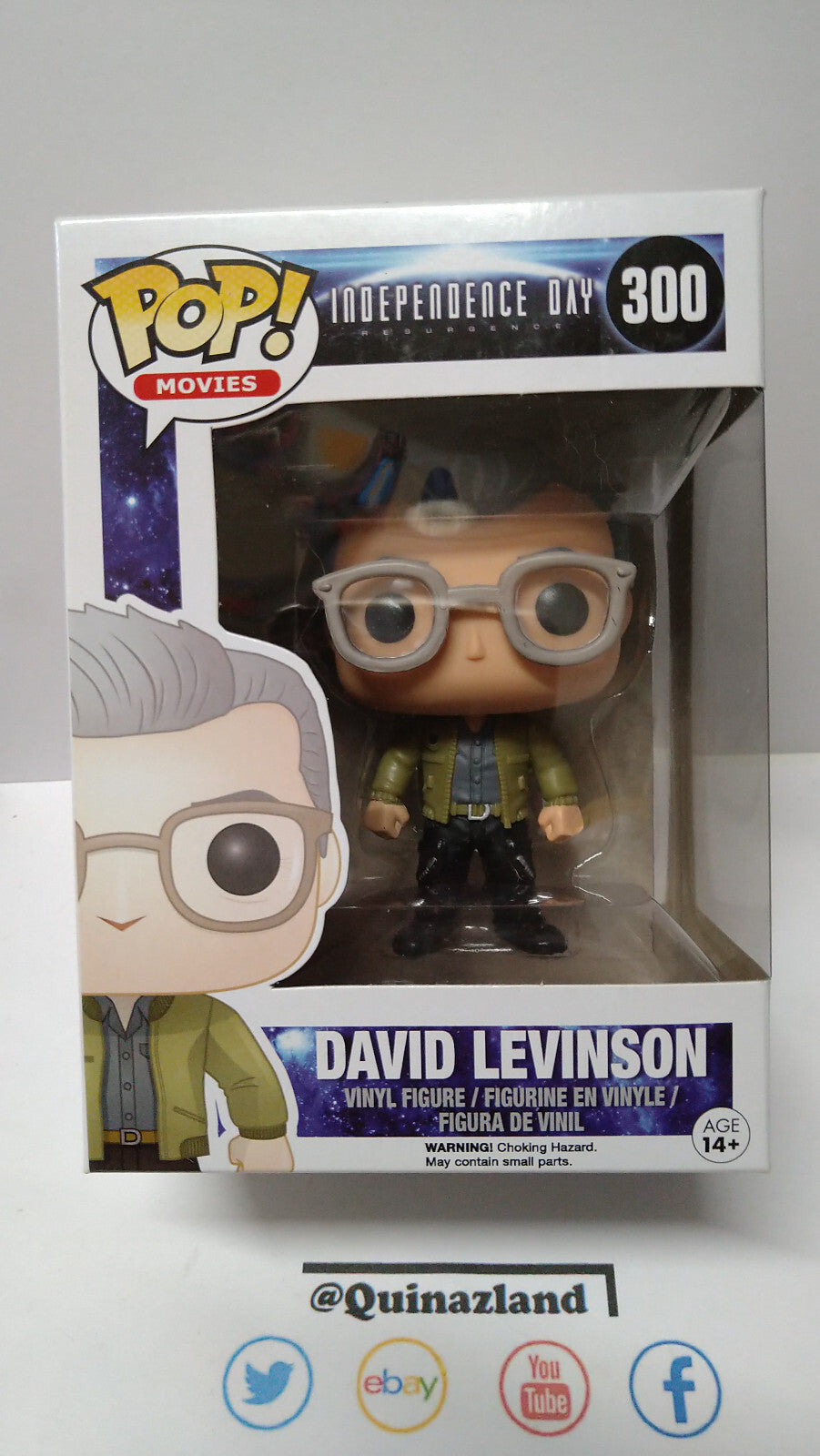 Funko Pop! Independence Day #300 David levinson (FU32)