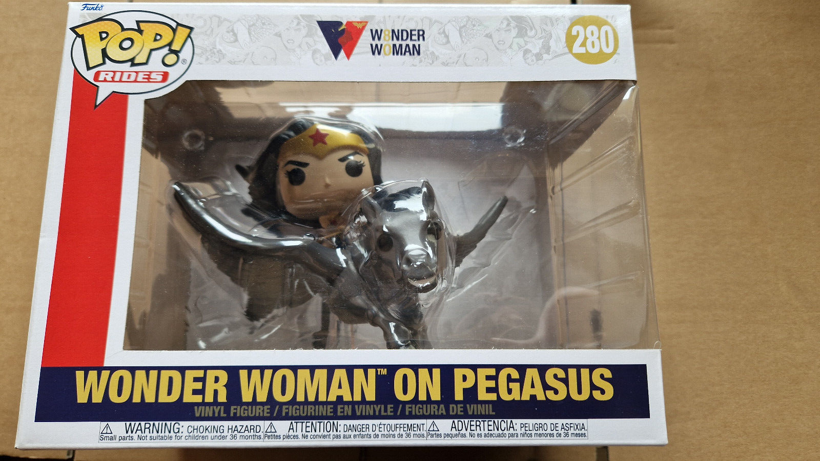 Funko Pop! 6" Wonder Woman on Pegasus #280  (F24)