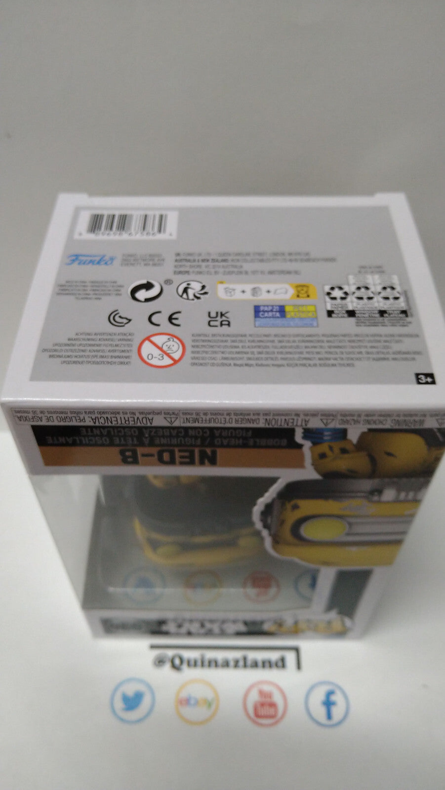 Funko Pop!  STAR WARS  N° 634 Ned-B (F7)