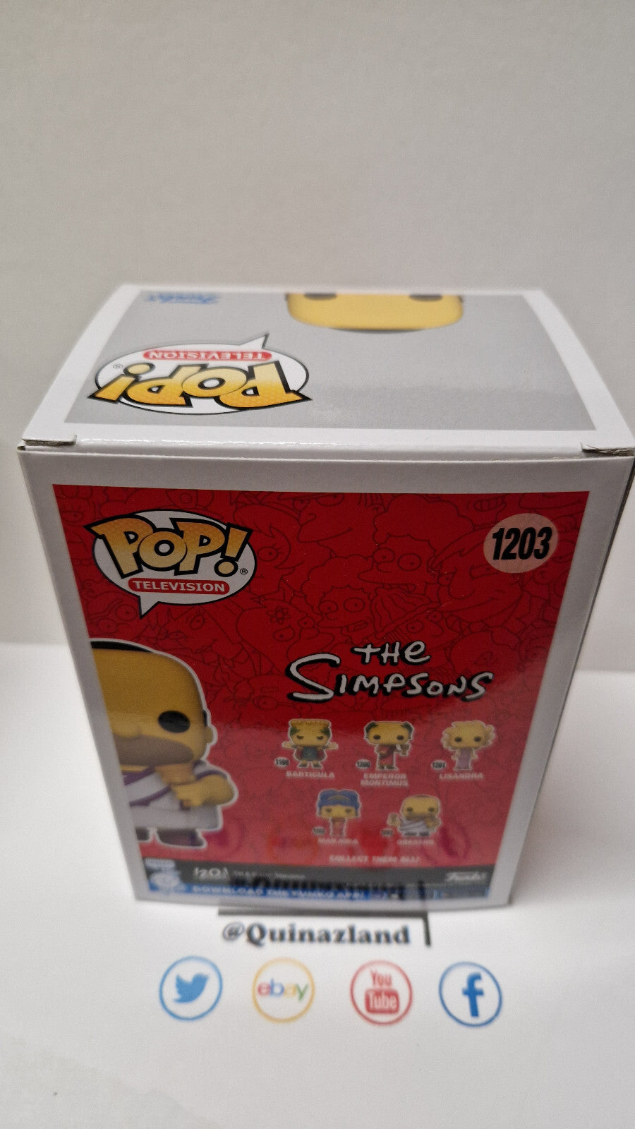 Funko Pop! The Simpsons #1203 Obeseus (F44)