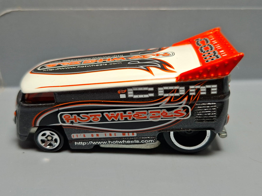 Hot Wheels Volkswagen Drag Bus 1999 Mattel Web Page Exclusive 1999 noire (NP11)