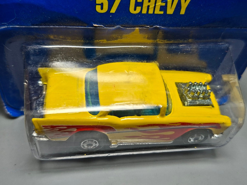 Hot Wheels 57 chevy HO chrome 1992-157 (NP12)