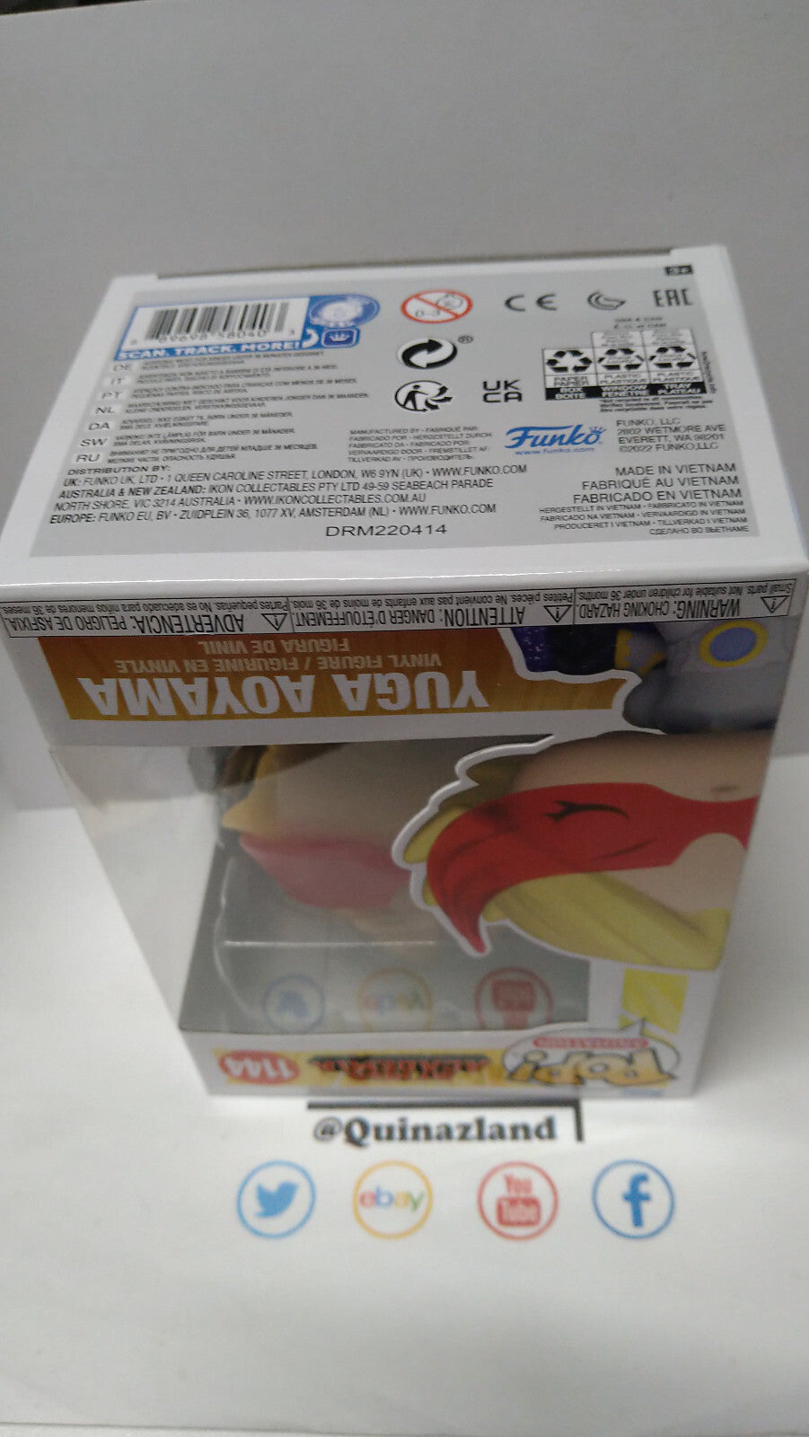 Funko Pop! MY HERO ACADEMIA 1144 Yuga Aoyama (F31)