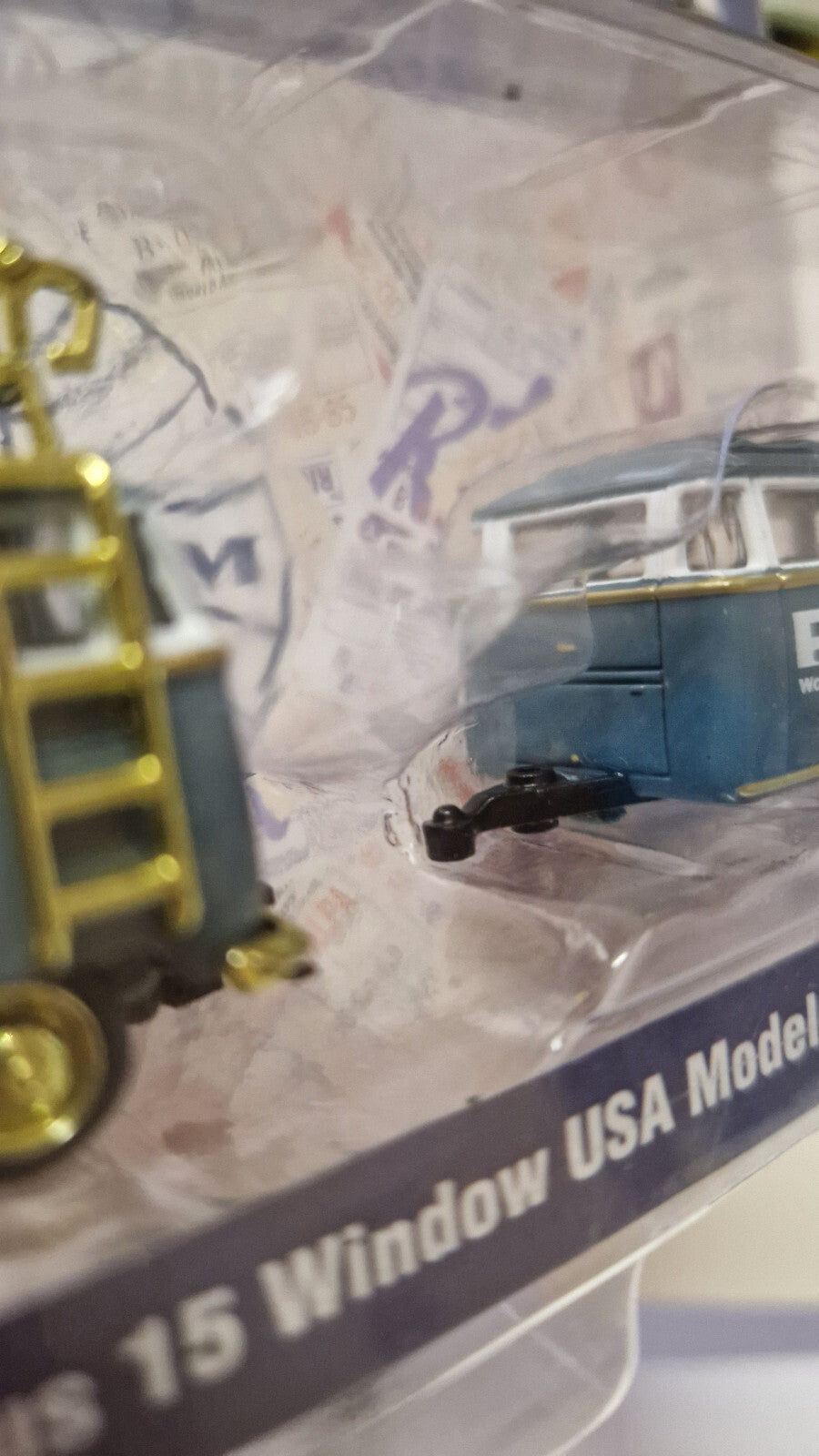 M2 Machines Pan Am 1958 Volkswagen Microbus 15 Window Usa  Chase 250 pcs  (CT01)